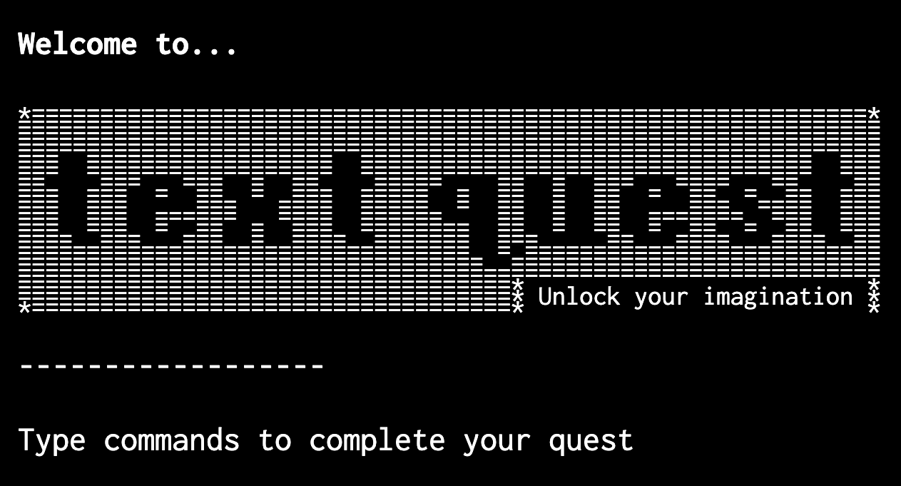 Text Quest: Open Source Text-Based Adventure